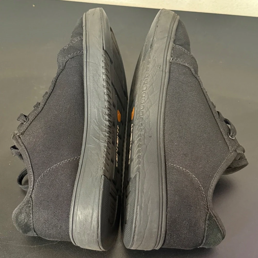 Carhartt Detroit Nano Toe Canvas Mens Work Sneakers Size 7.5 Black Lace Up